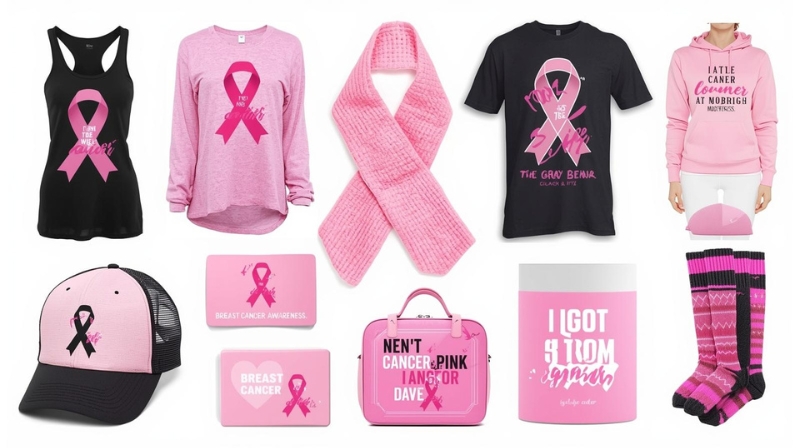 NV Homes Breast Cancer Awareness Logo Merchandise Store