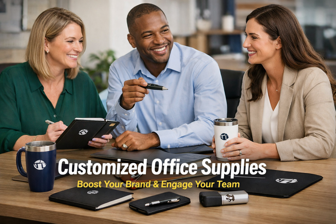 Customized Office Supplies for Smarter Branding