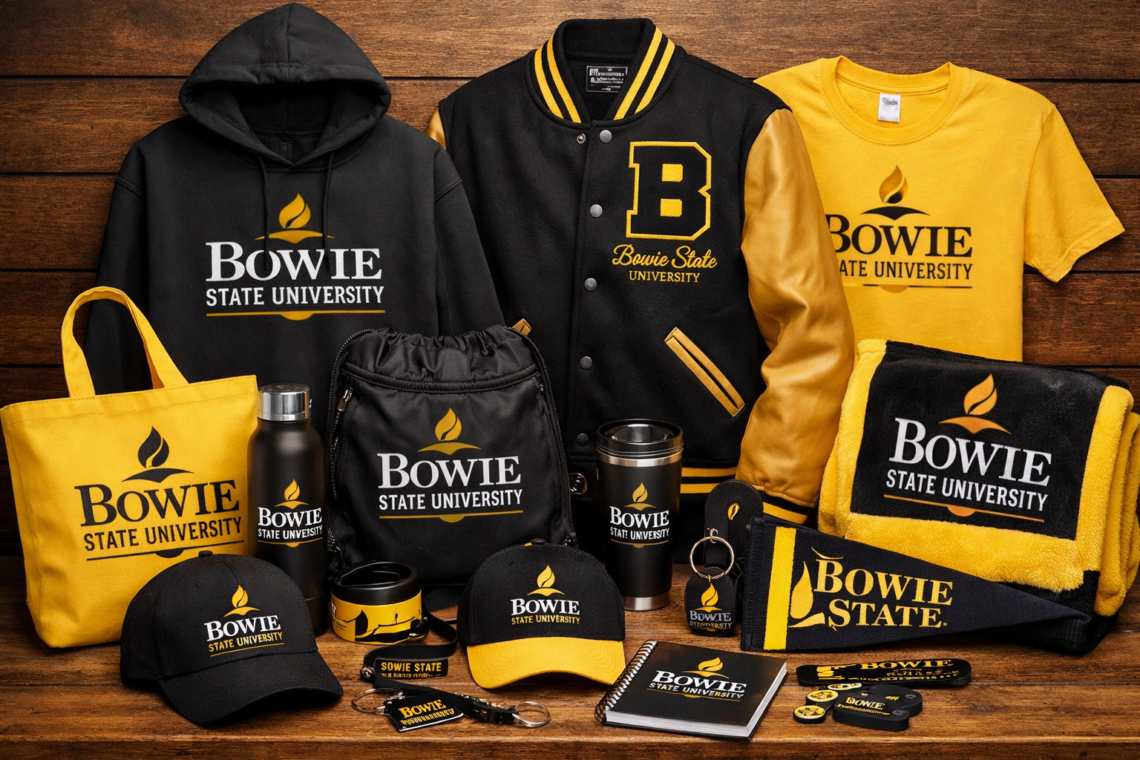 Top 10 Bowie State University Logo Apparels & Items