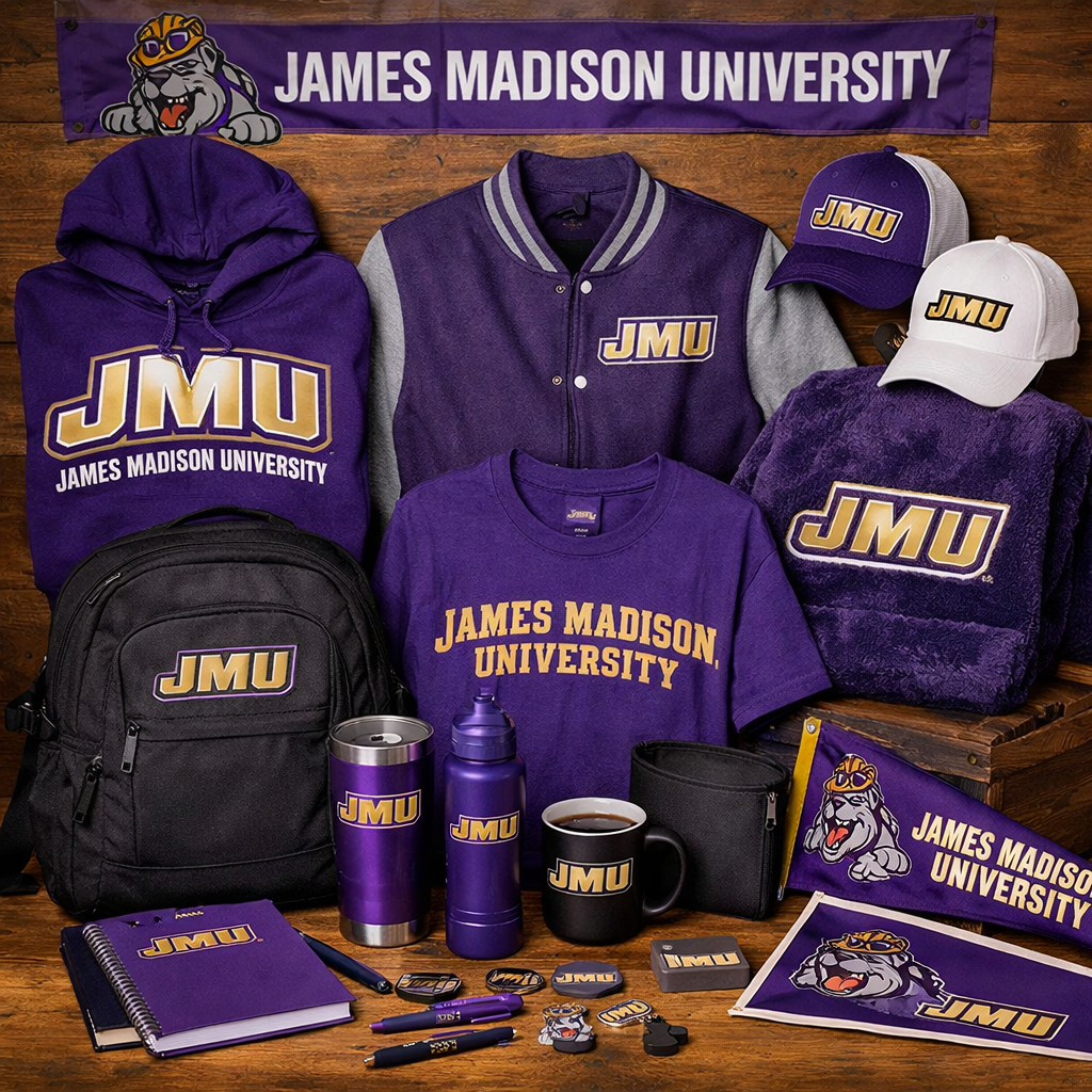 Top 10 James Madison University Logo Items & Apparels