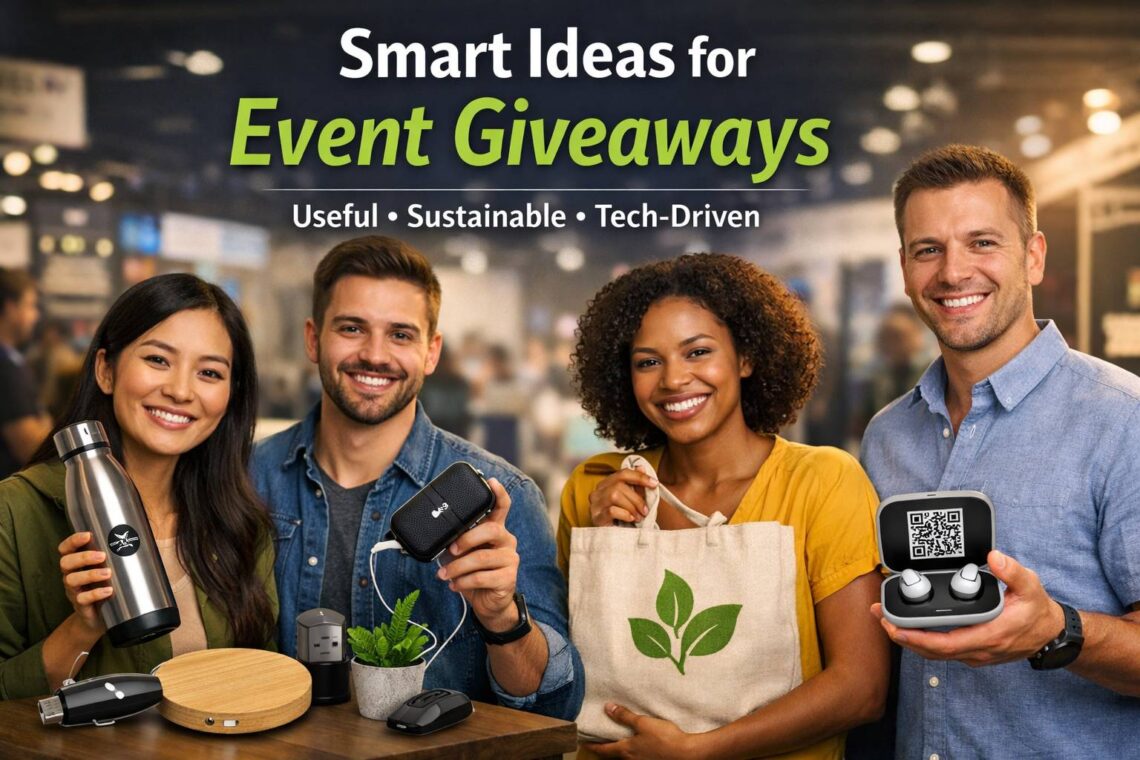 Ideas for Event Giveaways That Drive Real Brand Value
