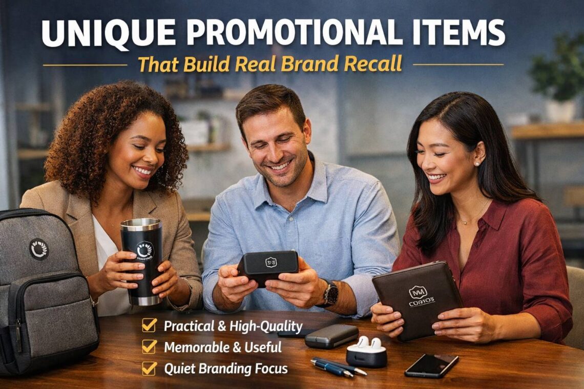 Unique Promotional Items for Lasting Brand Recall