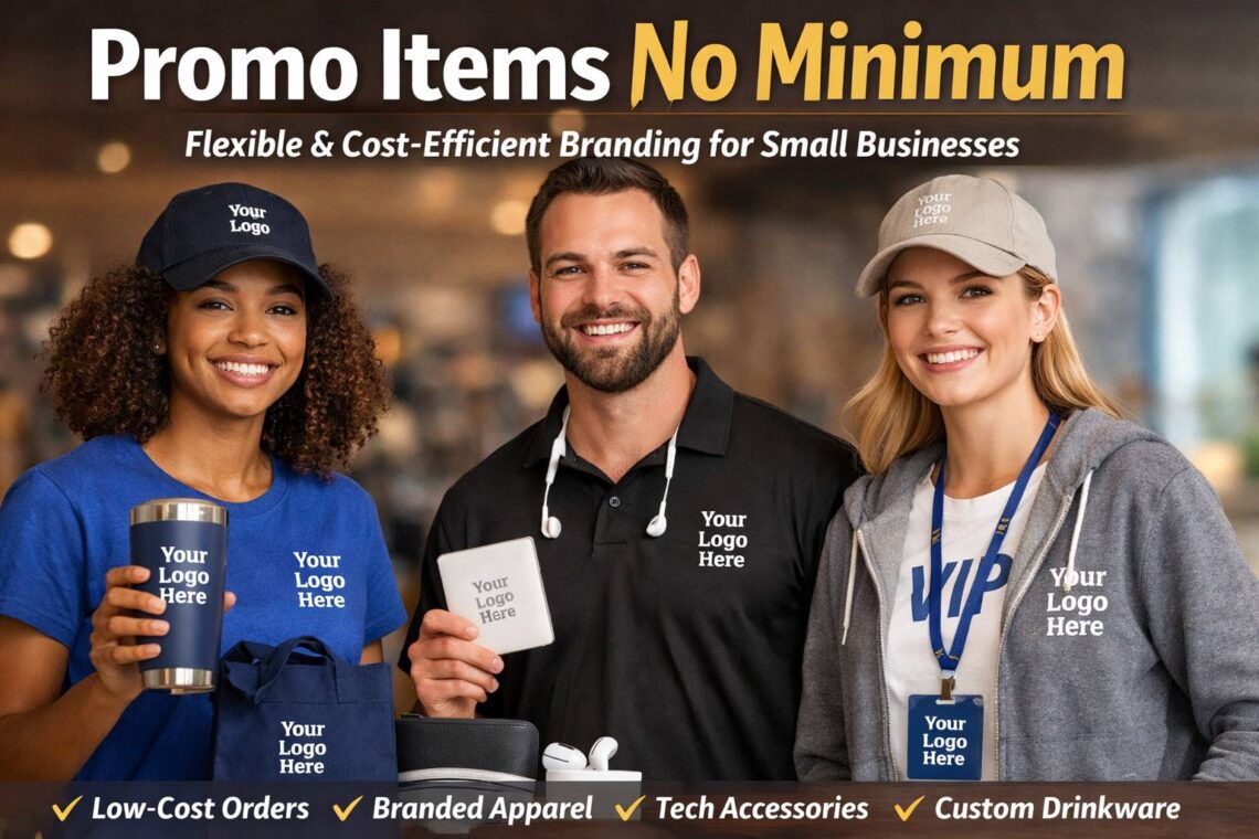 Promo Items No Minimum for Smart Brand Growth
