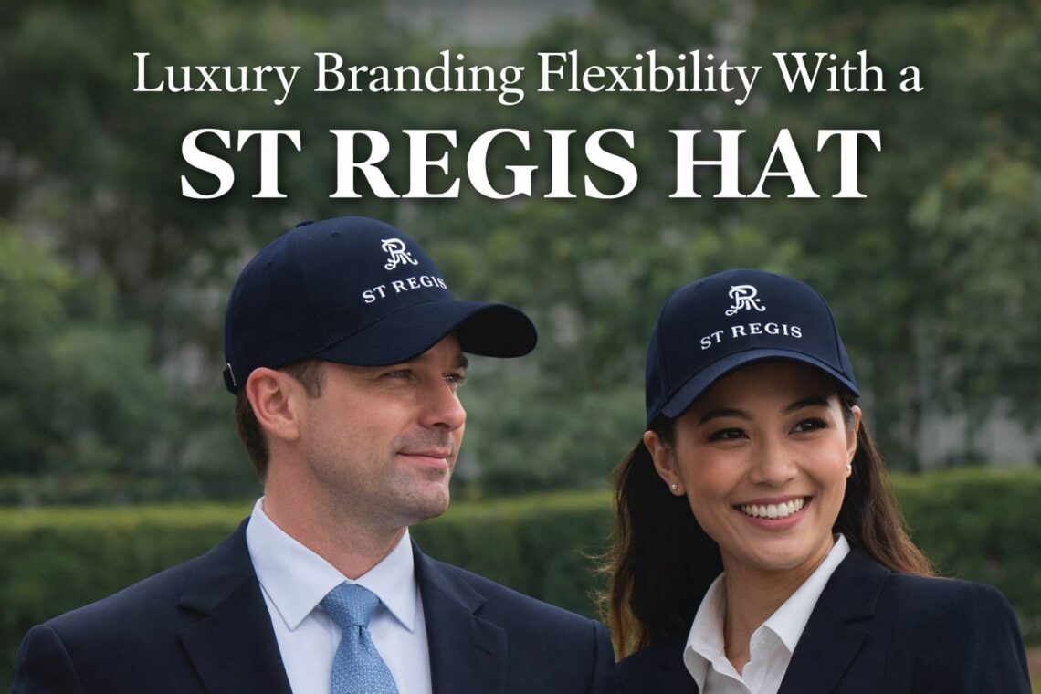 St Regis Hat Branding Without Order Minimums