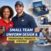 Small Team Uniform Design for Business Growth