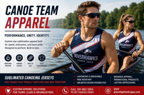 Canoe Team Apparel for Performance and Branding