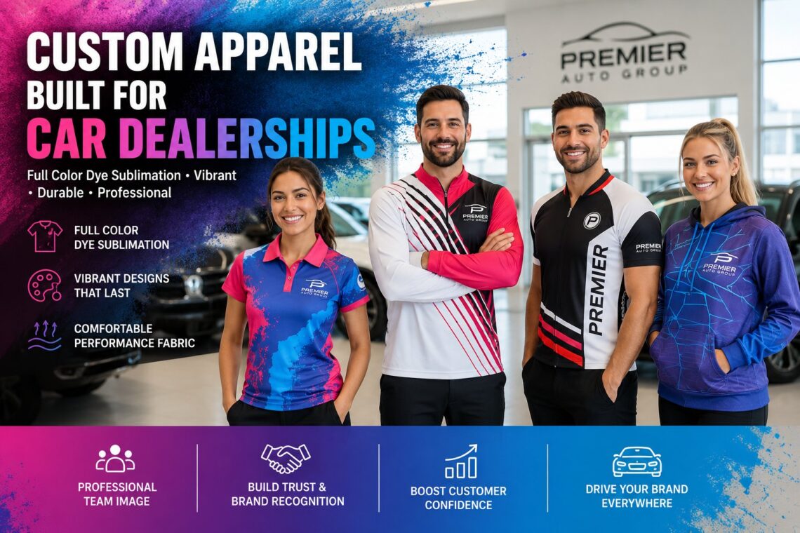 Car Dealerships Custom Apparels Guide 2026