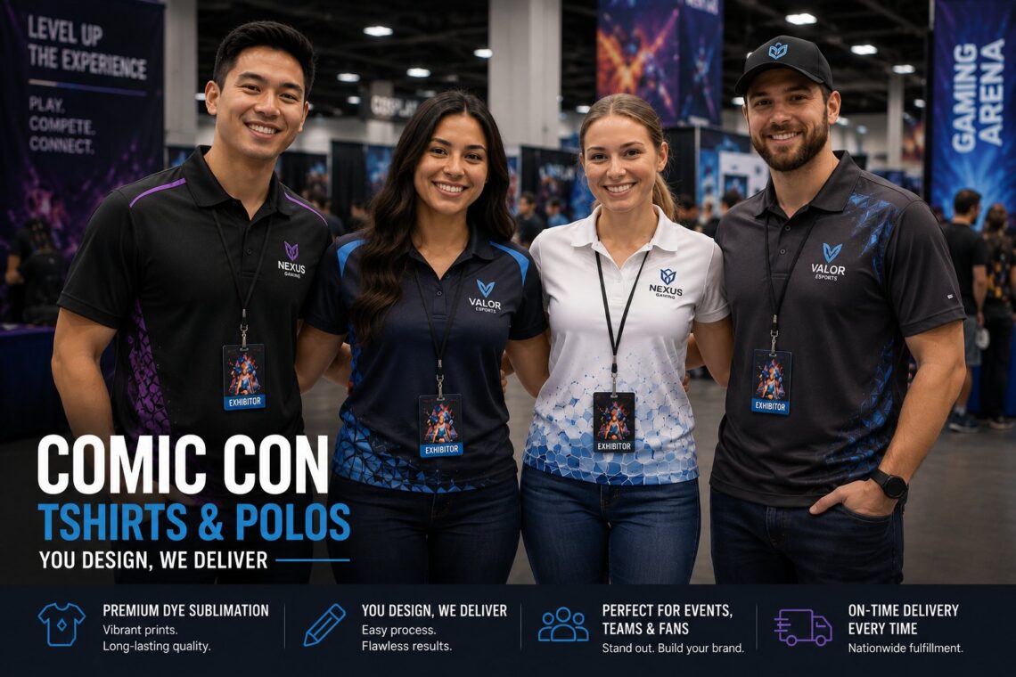 Comic Con Tshirts for Events and Brand Promotion