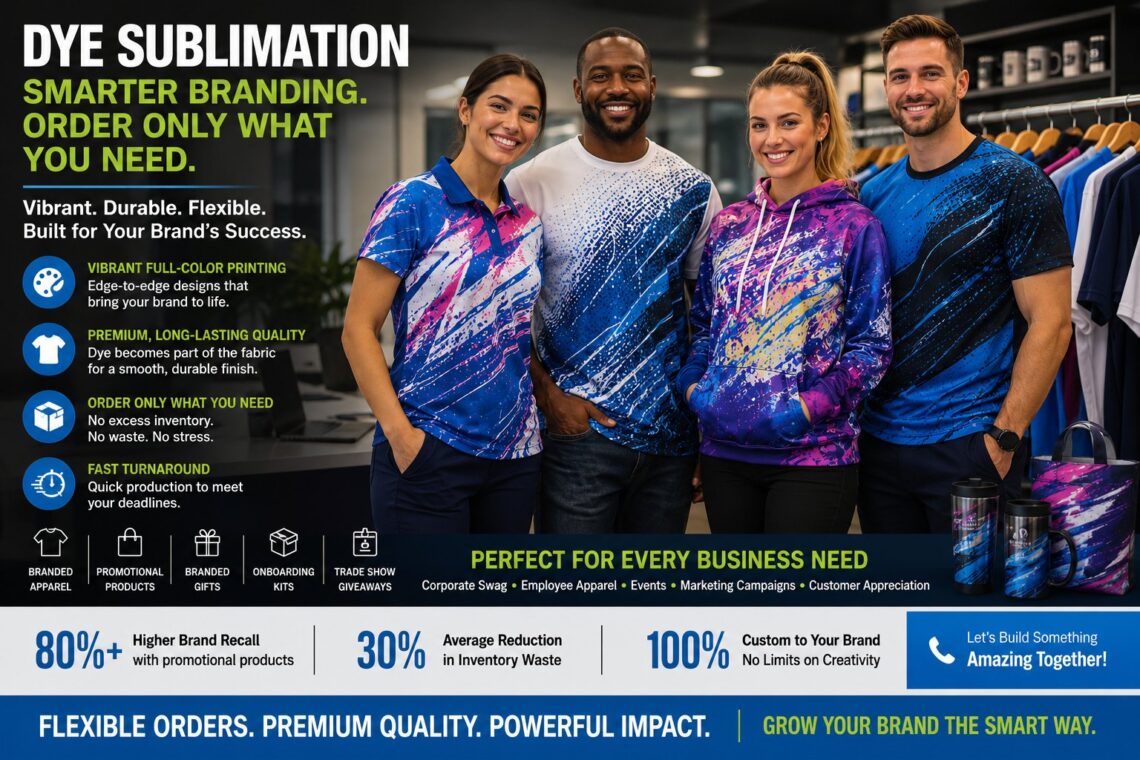 Dye Sublimation for Branded Apparel Growth