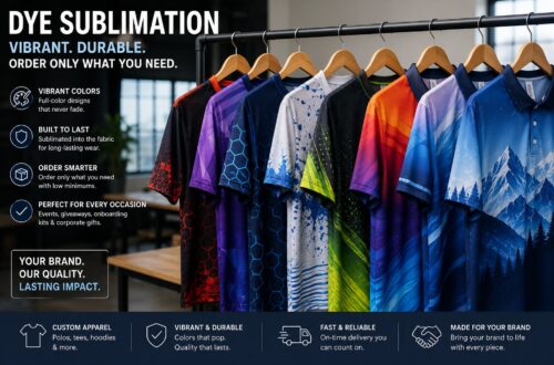 Dye Sublimation for Scalable Branded Merchandise