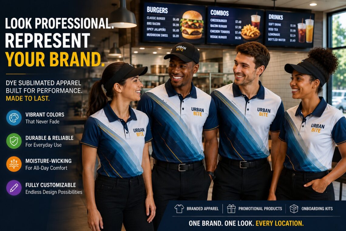 Fast Food Apparels and Full Dye Sublimation
