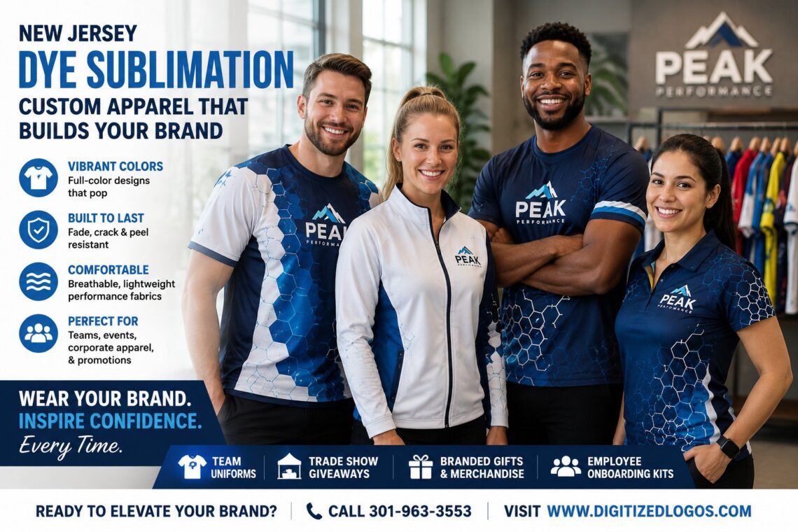 New Jersey Dye Sublimation for Custom Apparel