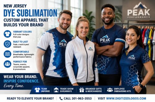 New Jersey Dye Sublimation for Custom Apparel