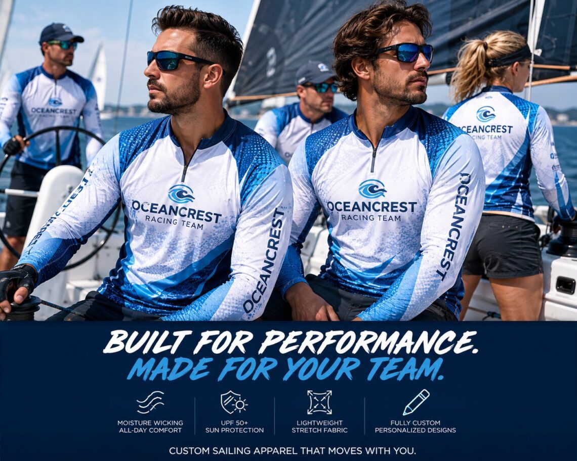 Sailing Team Apparel for Performance and Branding