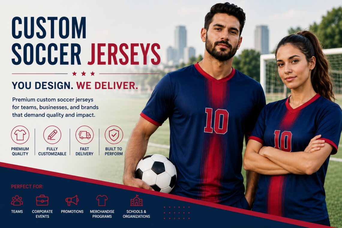 Soccer Jersey Customization for Modern Brands