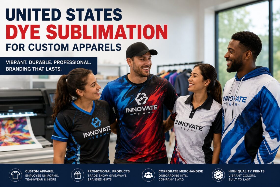 United States Dye Sublimation for Custom Apparel