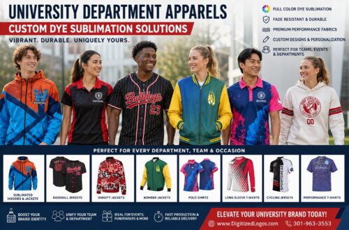 University Department Apparels Guide for Branding