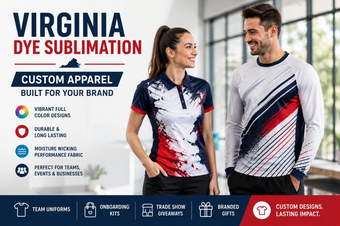 Virginia Dye Sublimation for Custom Apparel