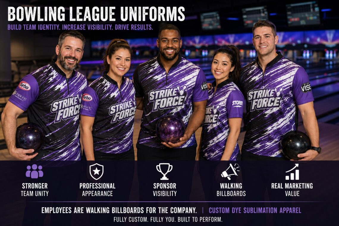 Bowling League Uniforms: How Custom Team Apparel Builds Identity, Visibility, and Long-Term Value