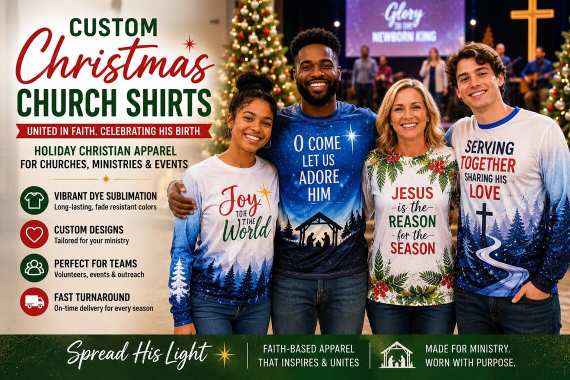 Christmas Church Shirts for Faith-Based Holiday Events