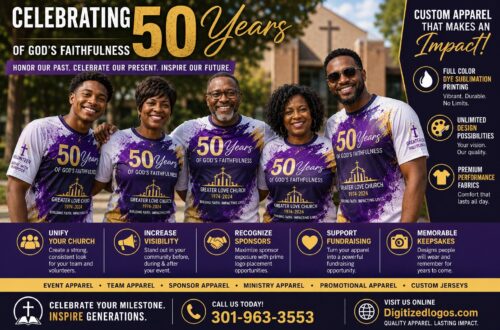 Church Anniversary Apparel: How Custom Event Apparel Builds Community, Visibility, and Lasting Impact