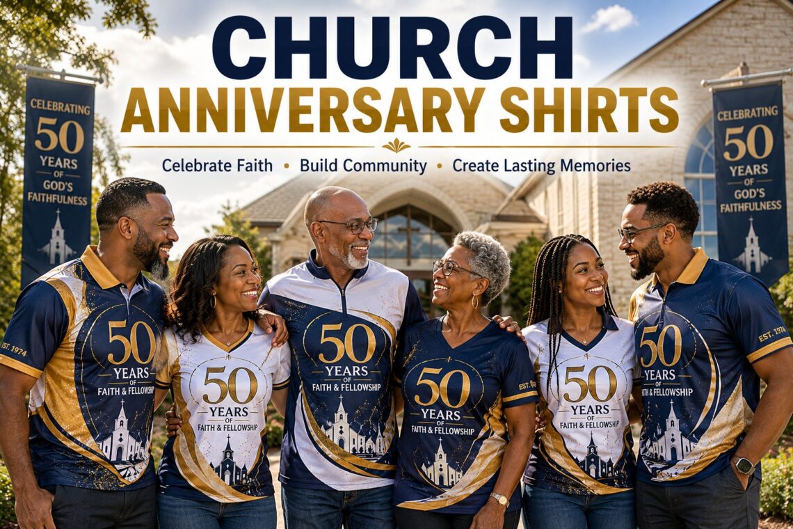 Church Anniversary Shirts That Build Community, Visibility, and Lasting Impact