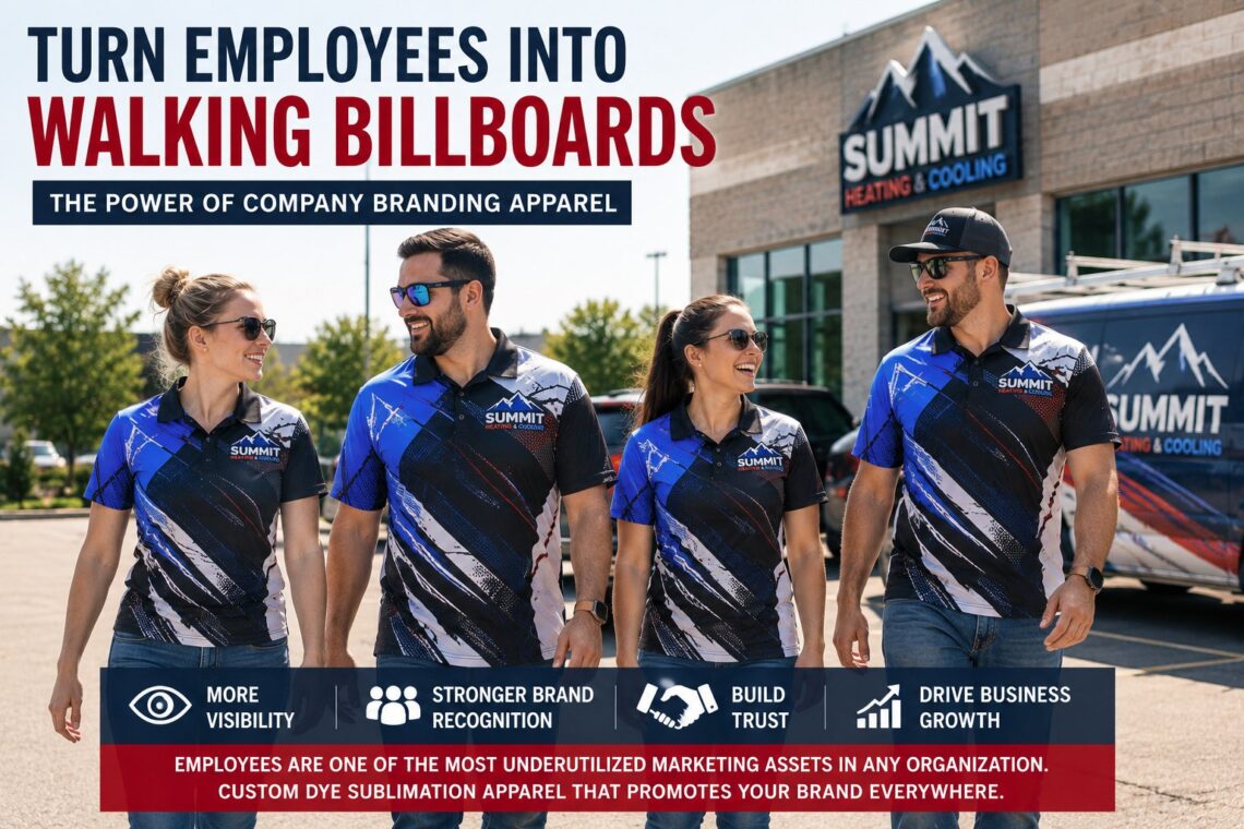 Company Branding Apparel: Turn Employees Into Marketing AssetsCompany Branding Apparel: Turn Employees Into Marketing Assets