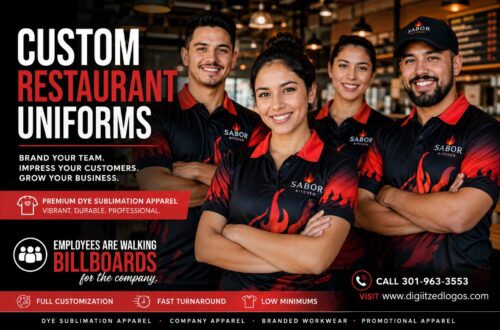 Custom Restaurant Uniforms: How Branded Apparel Becomes a Powerful Marketing Asset