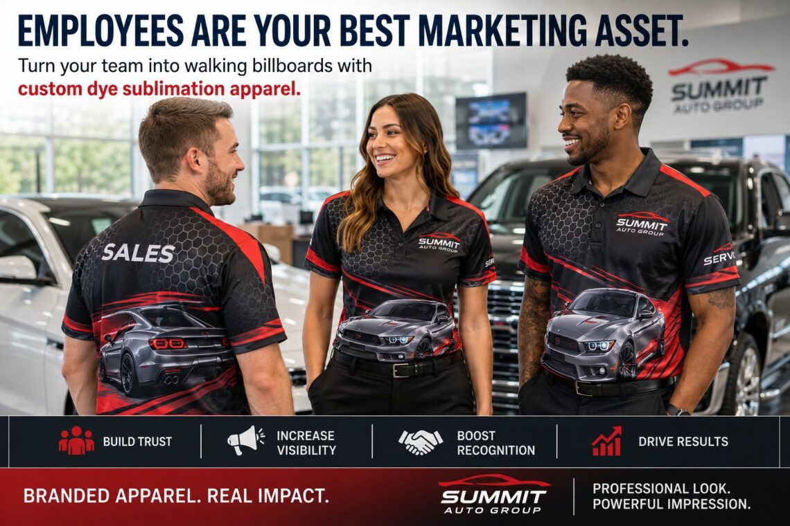 Dealership Employee Shirts: Branding That Drives Growth
