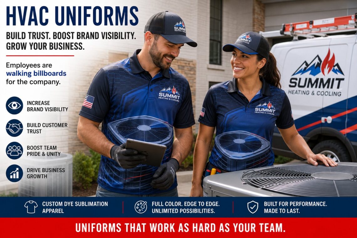 HVAC Uniforms: The Complete Guide to Employee Branding, Customer Trust, and Business Growth