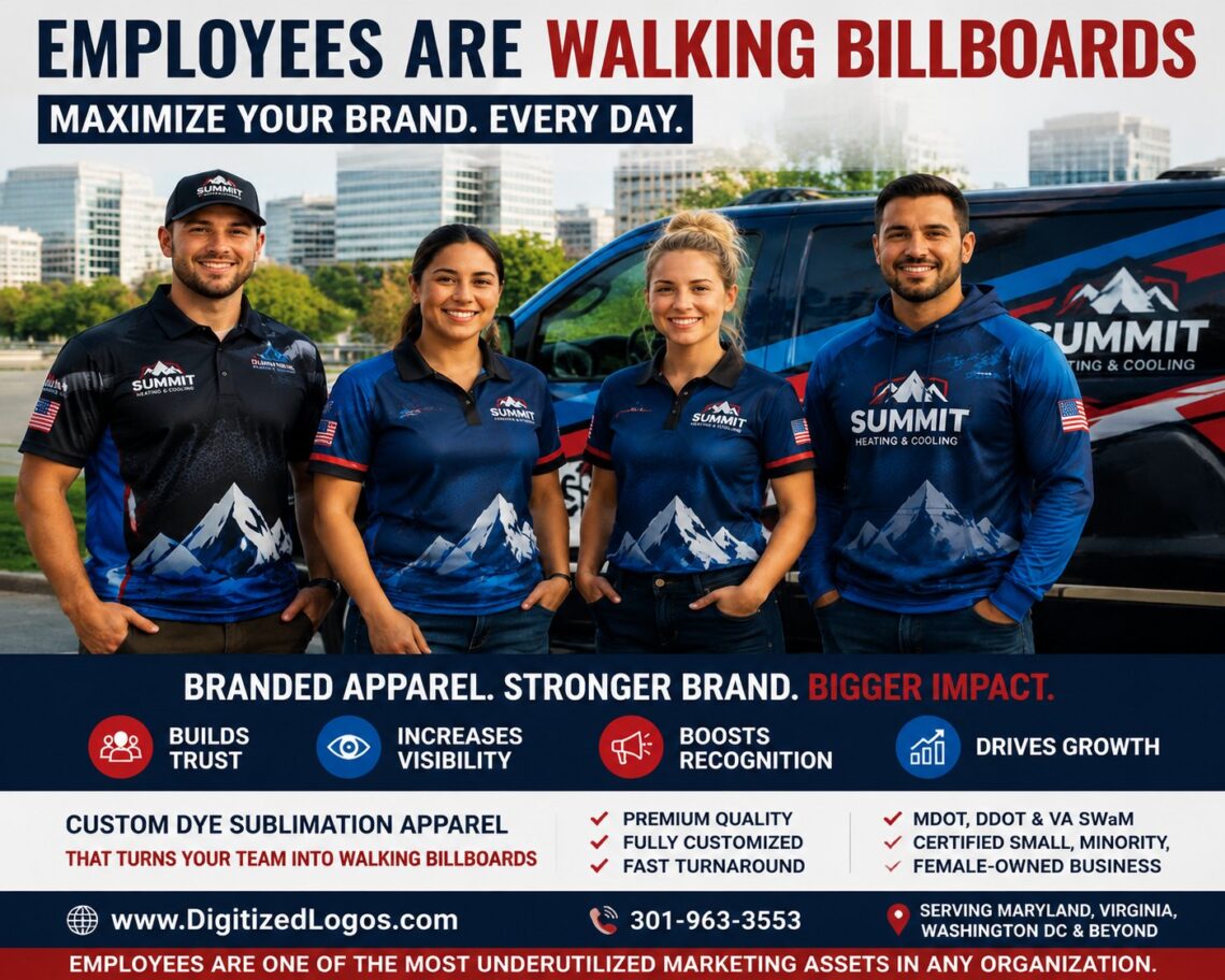 Maximizing Brand Visibility with Branded Workwear and Staff Marketing Apparel