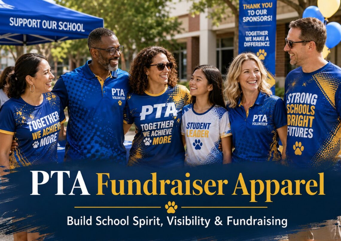 PTA Fundraiser Apparel: Boost School Spirit, Sponsors, and Event Visibility
