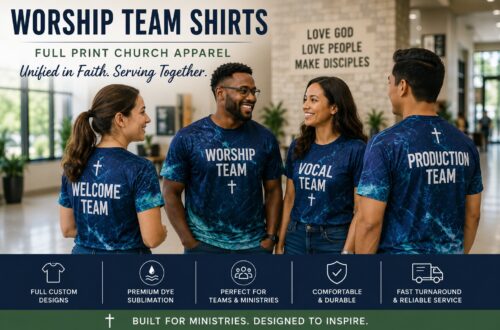 Worship Team Shirts: Custom Apparel Guide for Churches