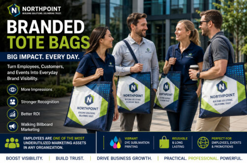 Branded Tote Bags That Build Brand Visibility & ROI