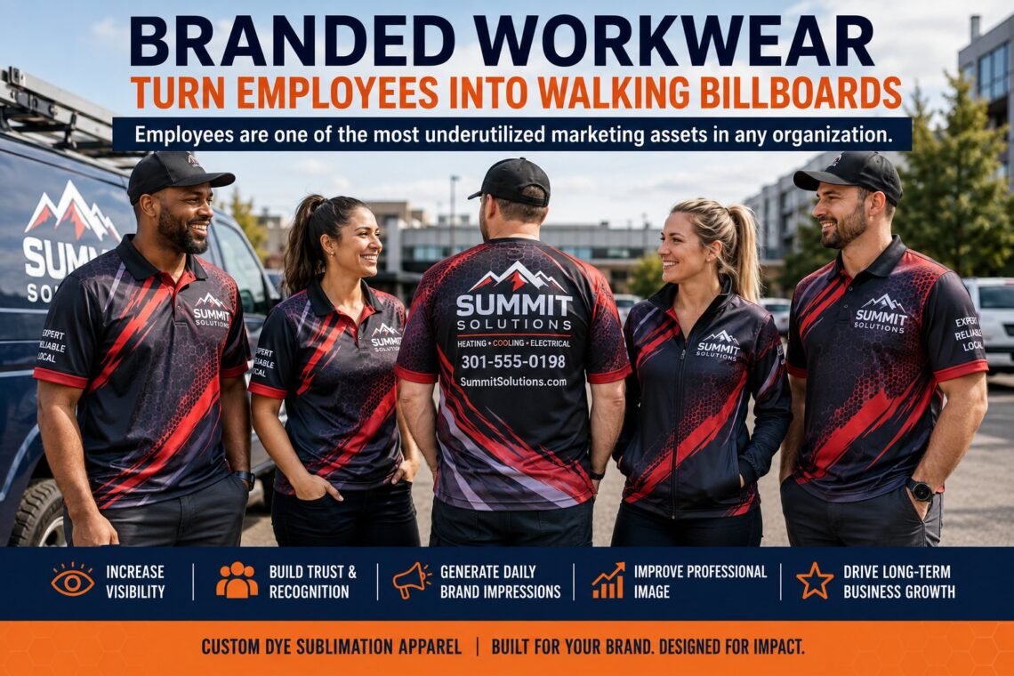 Branded Workwear: Turn Employees Into Walking Billboards