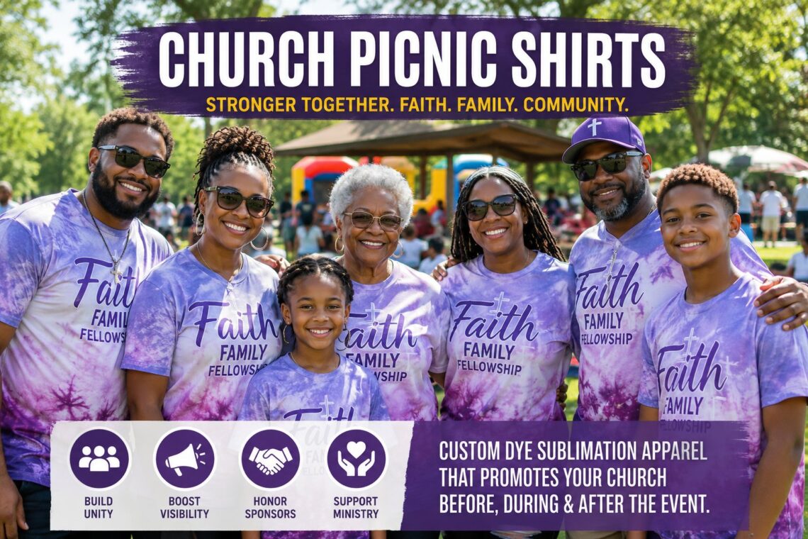 Church Picnic Shirts: Custom Event Apparel That Builds Community, Visibility, and Lasting Impact