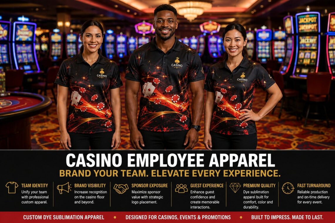 Complete Guide to Building Brand Visibility with Custom Apparel & Casino Promotional Products