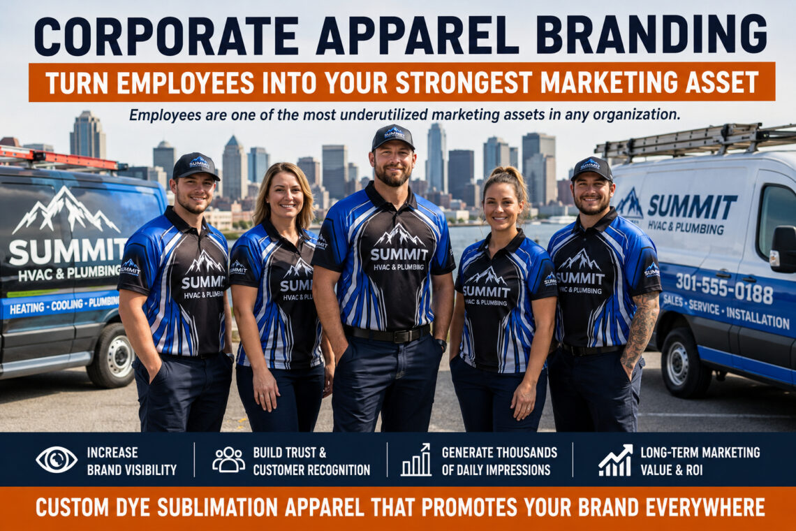 Corporate Apparel Branding for Stronger Brand Visibility