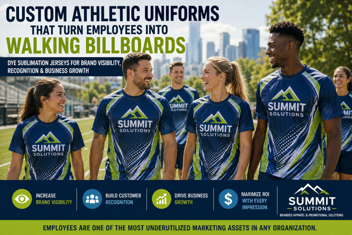 Custom Athletic Uniforms That Drive Brand Visibility