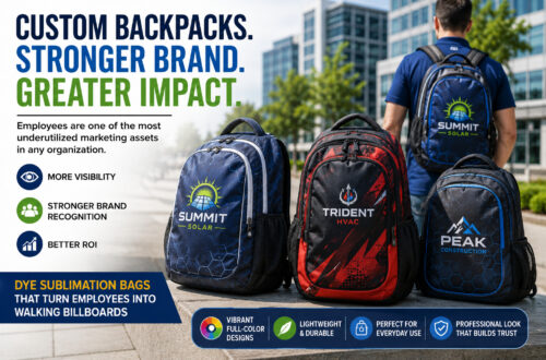 Custom Backpacks for Brand Visibility & Business Growth