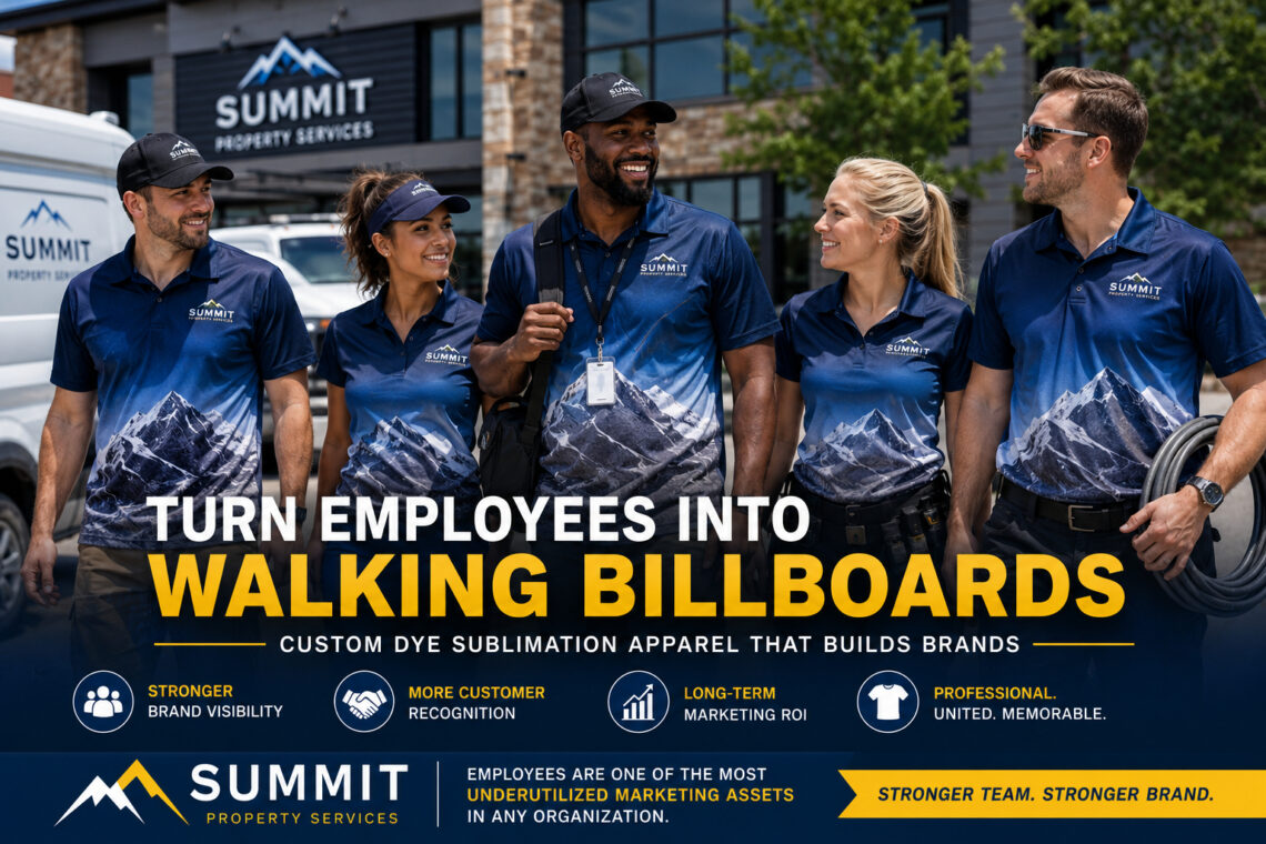 Custom Branded Apparel for Business Growth & Visibility