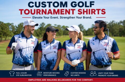 Custom Golf Tournament Shirts: Complete Business Guide to Golf Fundraiser Shirts & Dye Sublimation Apparel