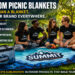 Custom Picnic Blankets for Business Brand Visibility