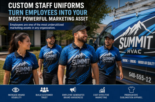 Custom Staff Uniforms That Build Brand Visibility & ROI