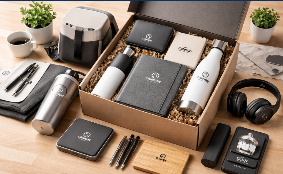 Custom Swag Kits and Branded Merchandise Kits