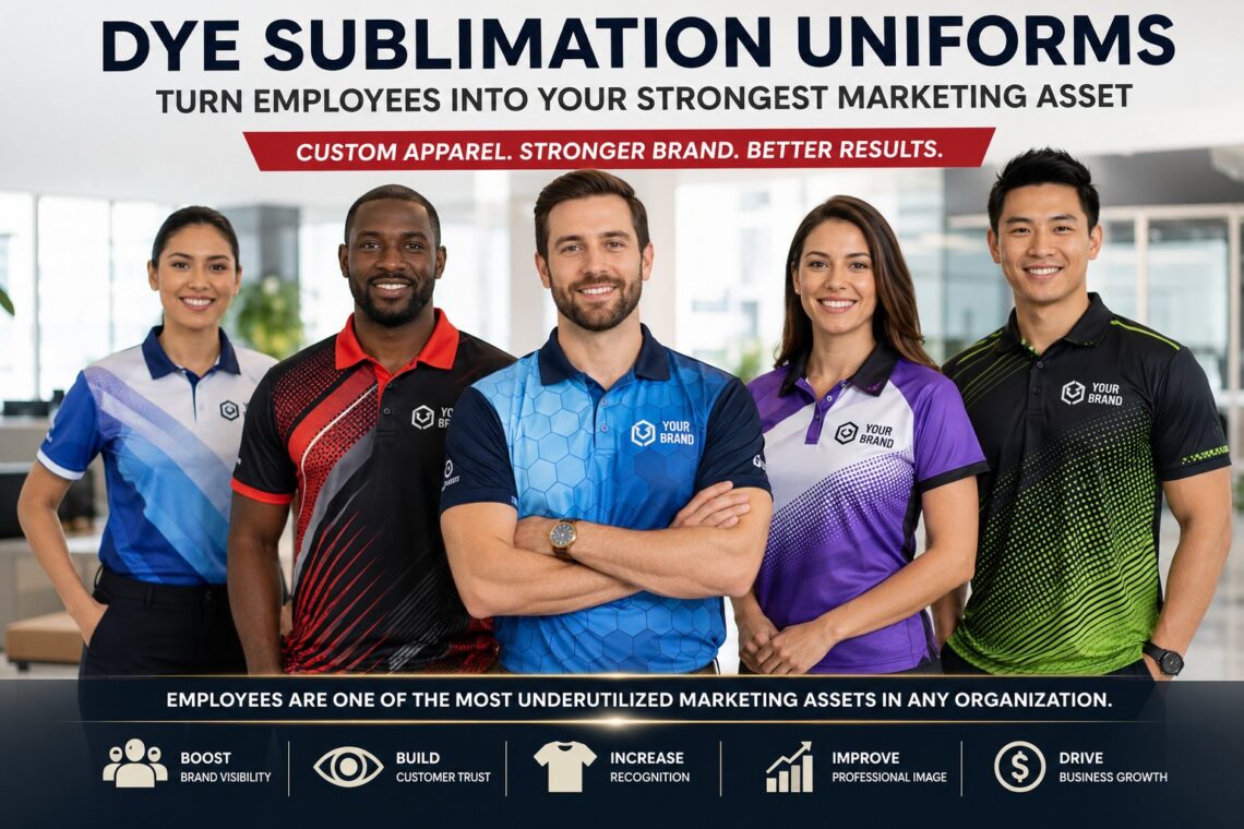 Dye Sublimation Uniforms for Stronger Brand Visibility