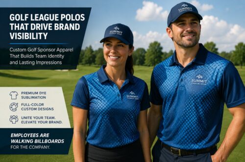 Golf League Polos: Custom Golf Sponsor Apparel That Builds Brand Visibility and Team Identity
