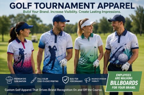 Golf Tournament Apparel: A Complete Guide to Sponsor Visibility, Branding, and Business Growth