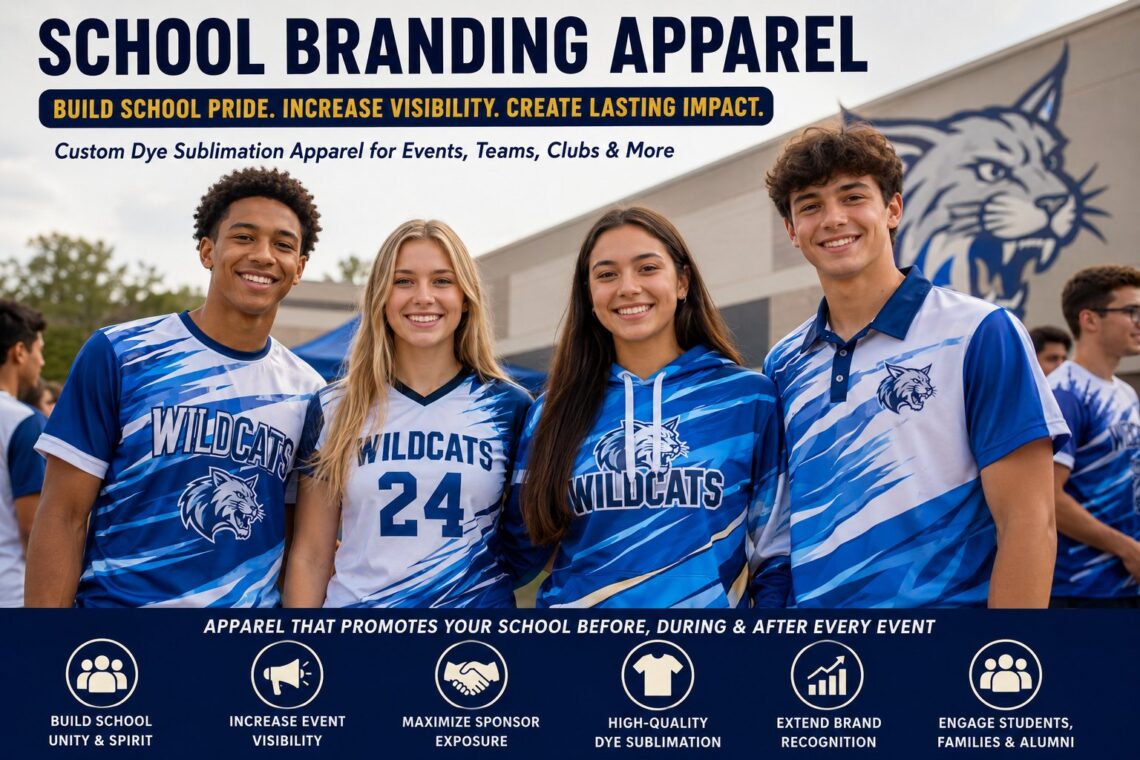 School Branding Apparel: Complete Guide to Custom Apparel and School Promotional Products for Events