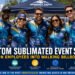 Custom Sublimated Event Swag: Turn Teams Into Media